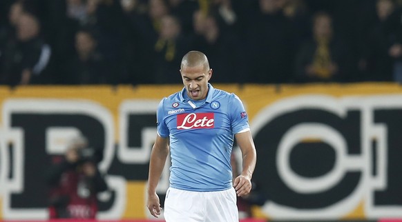 Gökhan Inler war bei Napoli noch einer der besten.