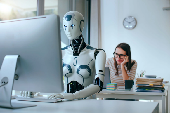 Wenn die künstliche Intelligenz zum Musterschüler am Arbeitsplatz wird.