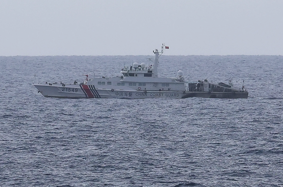 Ein Schiff der chinesischen Küstenwache