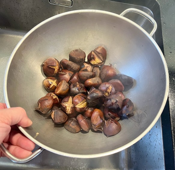 Olivers Urgrossmutters Kastanienkuchen. Ein Selbsttest.