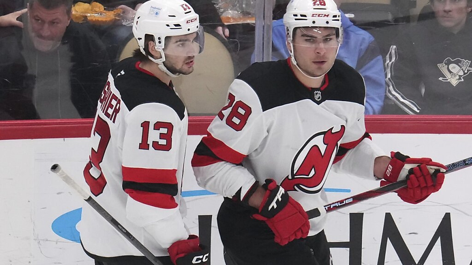 Meier (28) et Hischier (13) se sont associ
