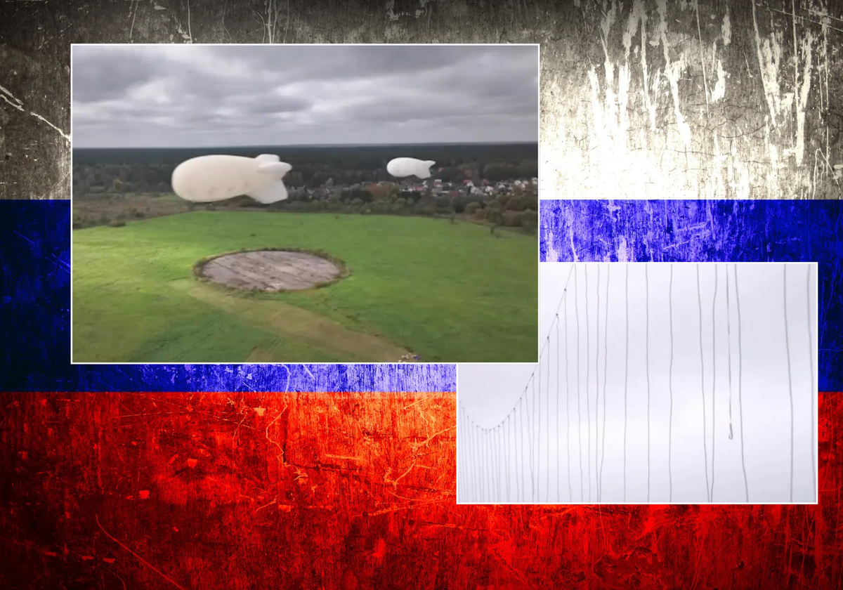 DEs ballons anti-drones en Russie