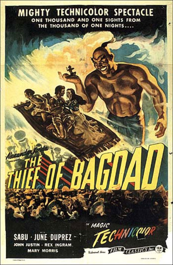 «The Thief of Bagdad» (1940), in dem Jack Churchill eine Minirolle übernahm.&nbsp;