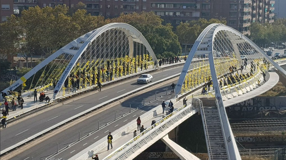 Alle Brücken in Spanien seien in gutem Zustand, heisst es. Hier zu sehen: Die&nbsp;Pont Bac de Roda in Barcelona.