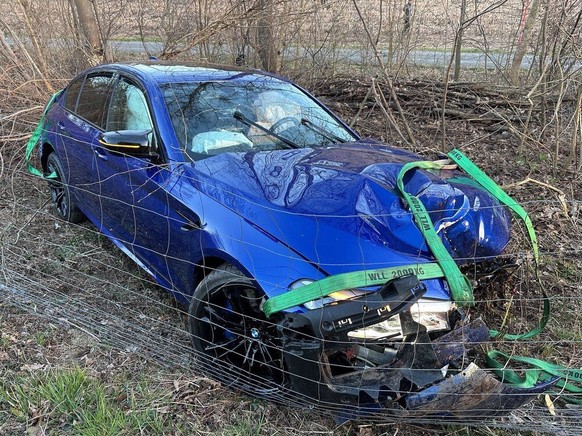 Unfall auf A1 bei Safenwil, 08.03.2025.
