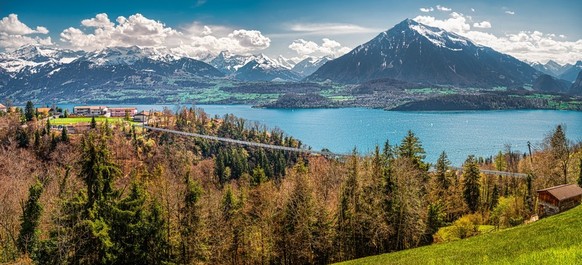 Panoramabrücke Sigriswil Hängebrücke der schweiz Rauszeit