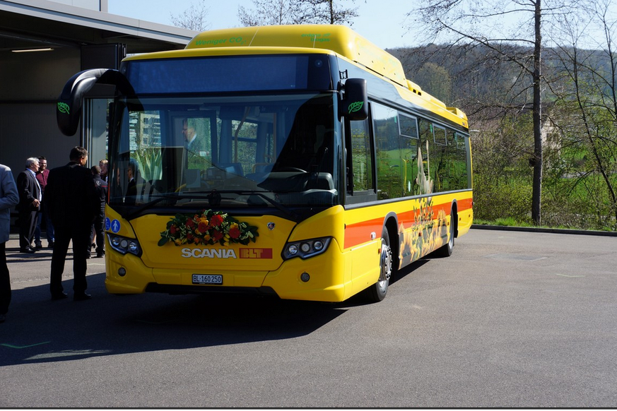 Dieser Erdgasbus bringt in den nächsten Jahren Baselbieter von A nach B.