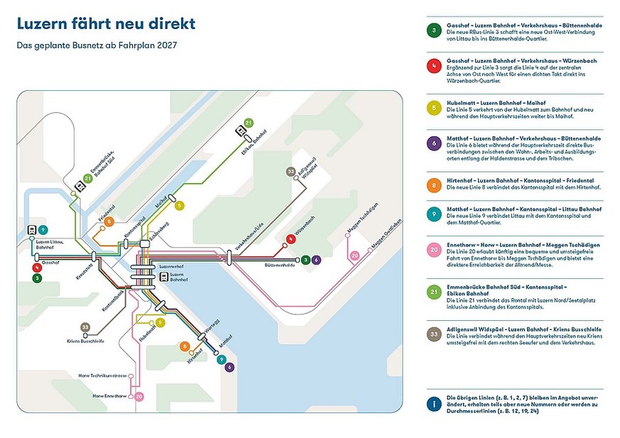 Busnetz Luzern VBL ab 2027