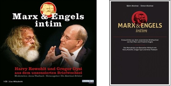 Hörbuch und E-Book zum Briefwechsel zwischen Marx und Engels.