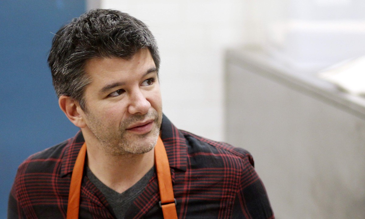 Am Steuer des Todessterns: Uber-Chef Travis Kalanick.