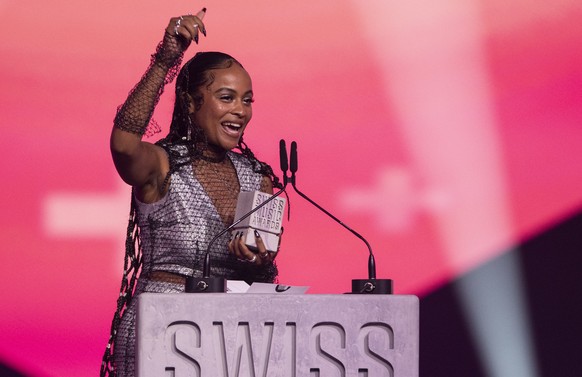 Swiss singer Danitsa thanks for winning the