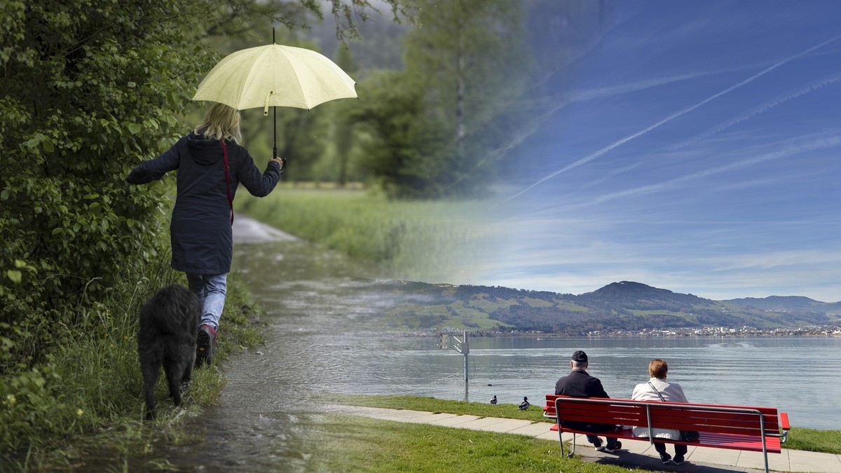 Wetter in der Schweiz Der Regen geht, doch kein Sommer in Sicht