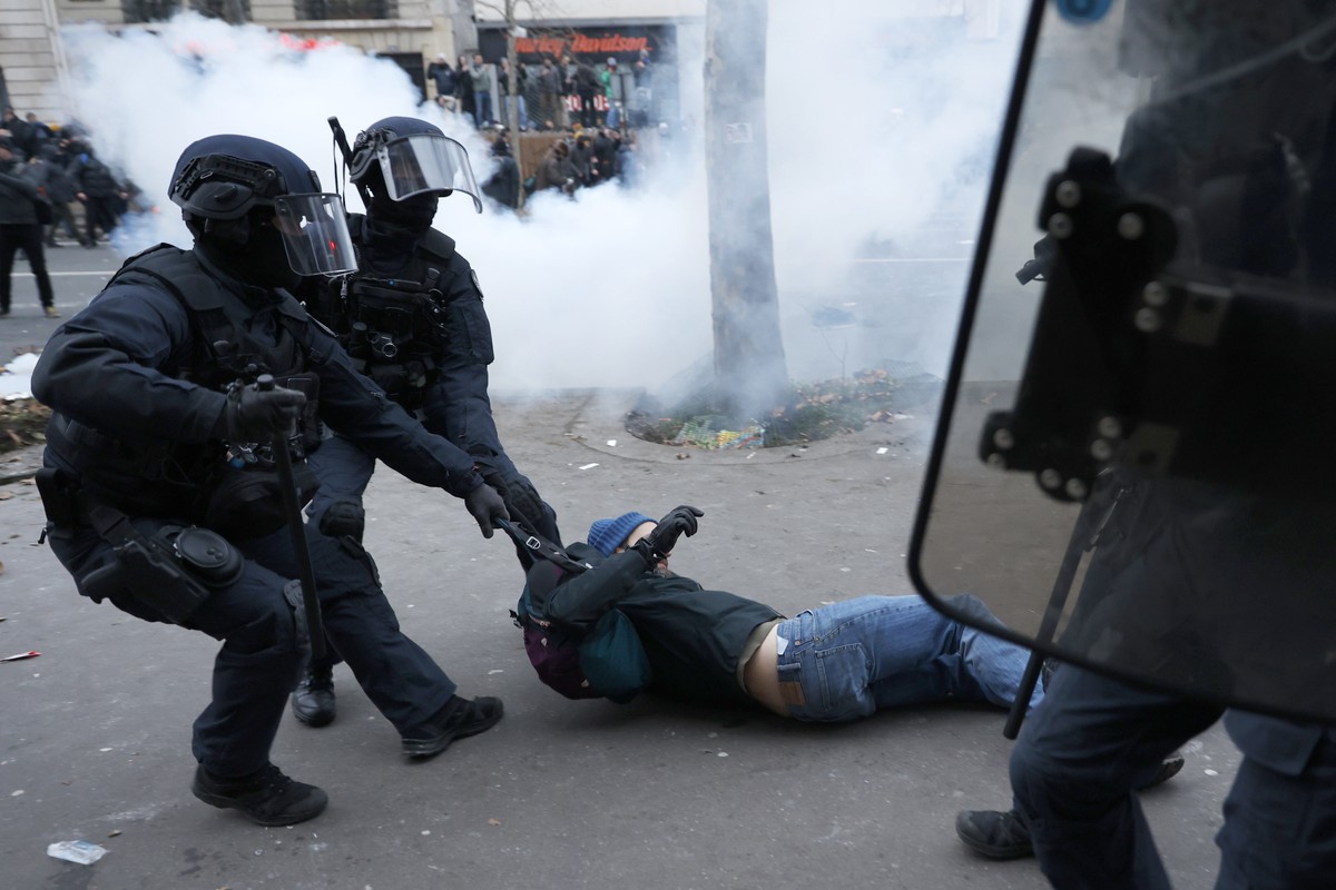 Quinze personnes ont déjà été interpellées, dans la nuit de mardi à mercredi, à Nanterre. (image d'archives).