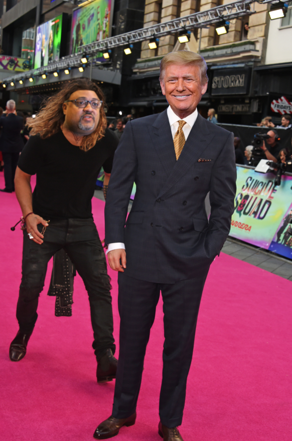 Donald Trump und Alvin Bragg dürften in der nächsten Zeit wohl kaum Freunde werden. (Es handelt sich bei diesem Bild um eine Fotomontage, die von watson erstellt wurde. Wir entschuldigen uns für die a ...