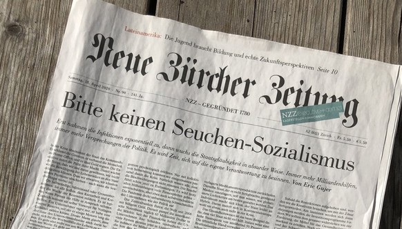 Neue Fallzahlen für die Schweiz veröffentlicht ++ Restaurants könnten bald wieder öffnen
Das perfideste ist ja, dass NZZ-Chefredaktor Gujer einerseits gegen Staatshilfe schimpft, aber selbst gerne die ...