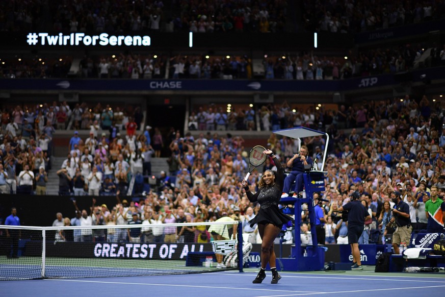 Serena Williams USA defeated Anett Kontaveit TENNIS : US Open 2022 31/08/2022 AntoineCouvercelle/Panoramic PUBLICATIONxNOTxINxFRAxITAxBEL