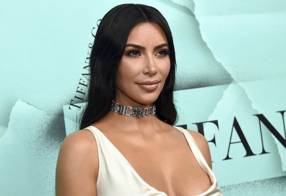 FILE - This Oct. 9, 2018 file photo shows Kim Kardashian West at the Tiffany &amp; Co. 2018 Blue Book Collection: The Four Seasons of Tiffany celebration in New York. Kardashian&#039;s reality series  ...