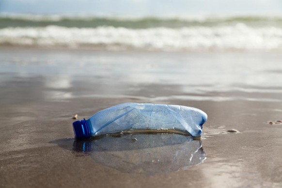 Plastikmüll, PET-Flasche, Plastikflasche (Symbolbild)