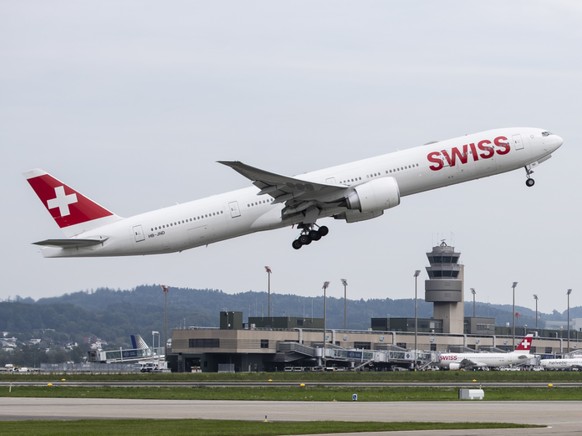 Swiss fährt Flugplan bis Herbst weiter hoch. (Archiv)