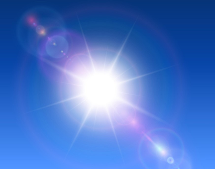 Sonne, sonnenschein (Symbolbild)