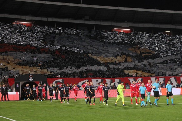CRVENA ZVEZDA vs TRABZONSPOR Supporters football Crvena zvezda against Trabzonspor UEFA Europa league, Rajko Mitic stadium, Belgrade, 27.10.2022 Foto: FOOTBALL, UEFA EUROPA LEAGUE, CRVENA ZVEZDA, RED  ...