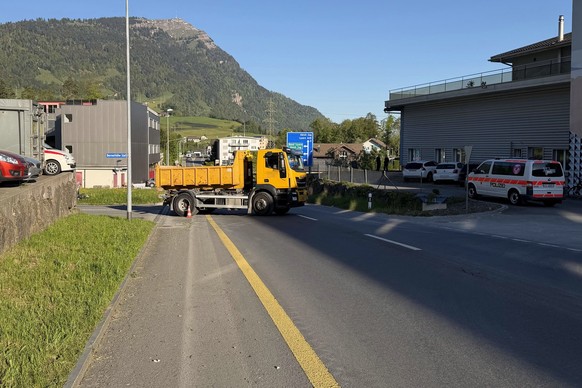 Unfall in Goldau SZ, 01.05.2026.
