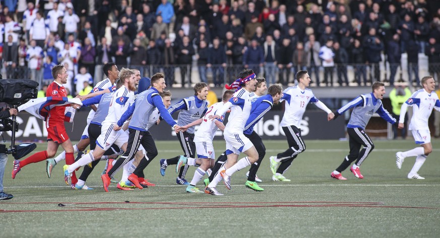 Kleine Fussballkönige: Die Färöer haben beide Spiele gegen Griechenland gewonnen.