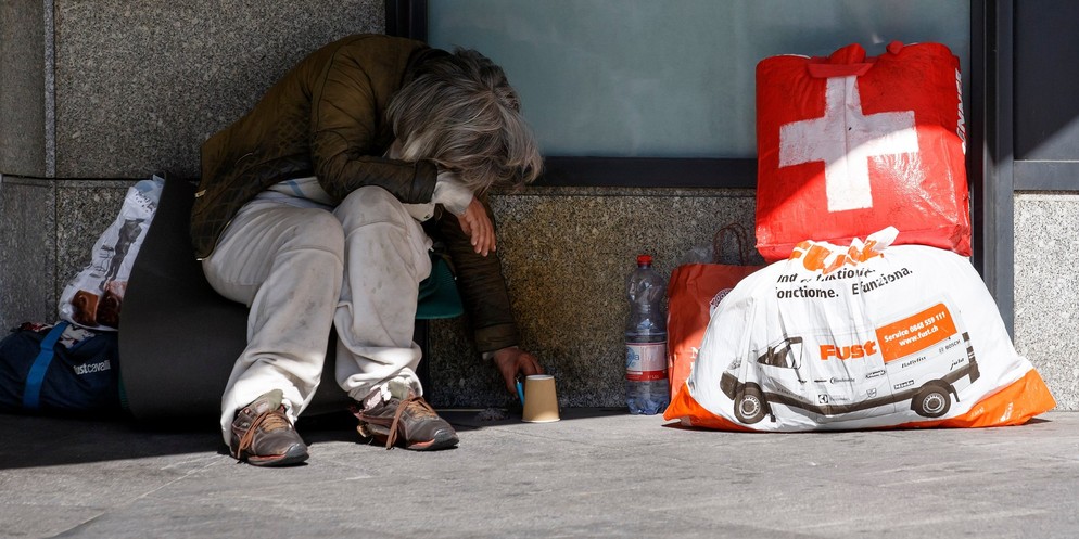 Extreme Minustemperaturen können für Obdachlose gefährlich werden. (Symbolbild)