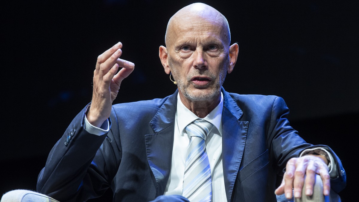 Daniel Koch, ehemaliger Leiter der Abteilung "Uebertragbare Krankheiten" beim Bundesamt fuer Gesundheit (BAG), spricht an der Podiumsdiskussion ueber den Film "Unerhoert!" in der S ...