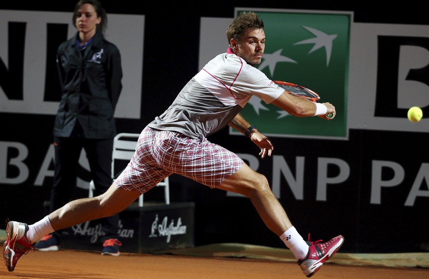 Wawrinka zog keinen guten Abend ein.