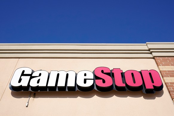FILE - A GameStop sign is displayed above a store in Urbandale, Iowa, on Jan. 28, 2021. (AP Photo/Charlie Neibergall, File)
GameStop eBay