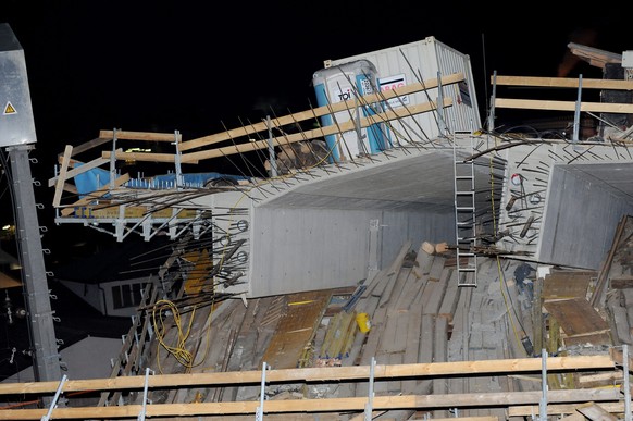 Zum Glück war zum Zeitpunkt des Unglücks kein Zug unterwegs und es wurde niemand verletzt.