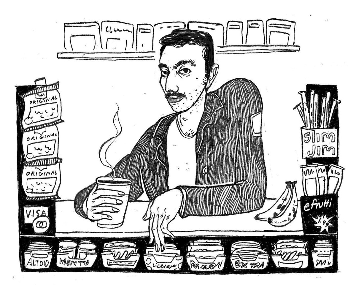 Un dessin par Rama Duwaji.