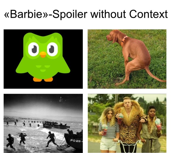 barbie meme