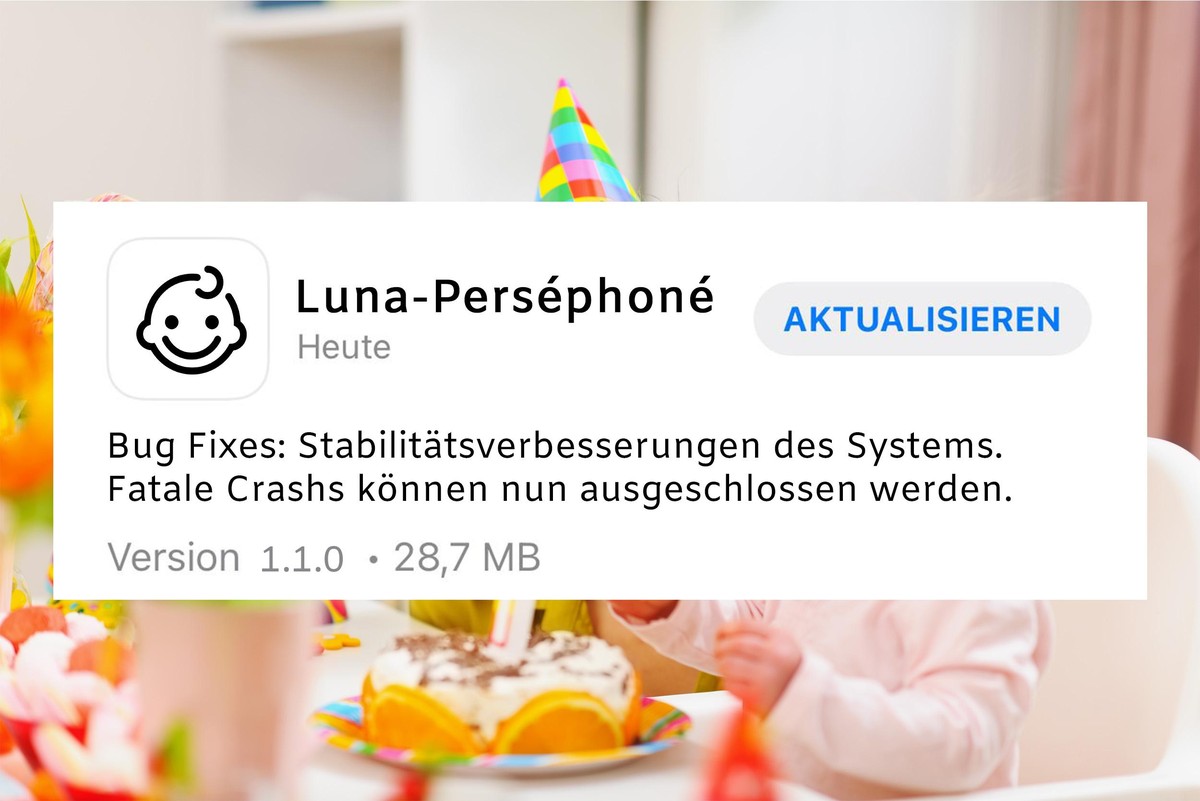 Unser Leben als Smartphone-Updates