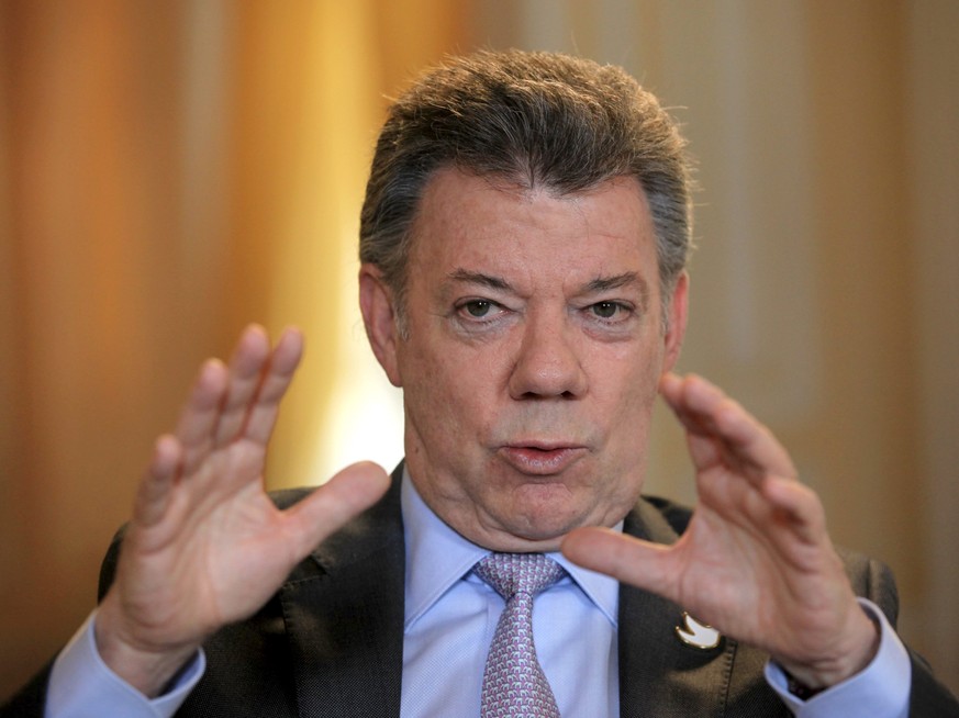 Juan Manuel Santos, Präsident von Kolumbien.