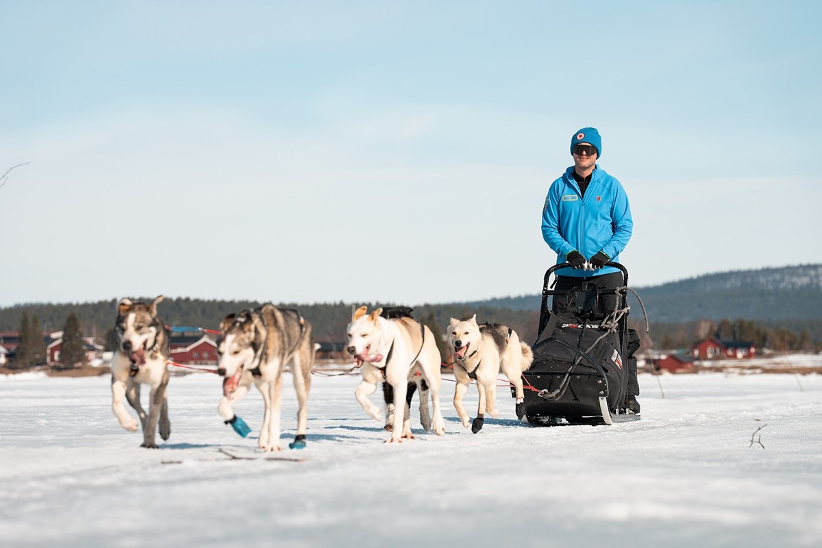 Fjällräven Polar Schlittenhunde Schweden Lappland Reto Fehr
