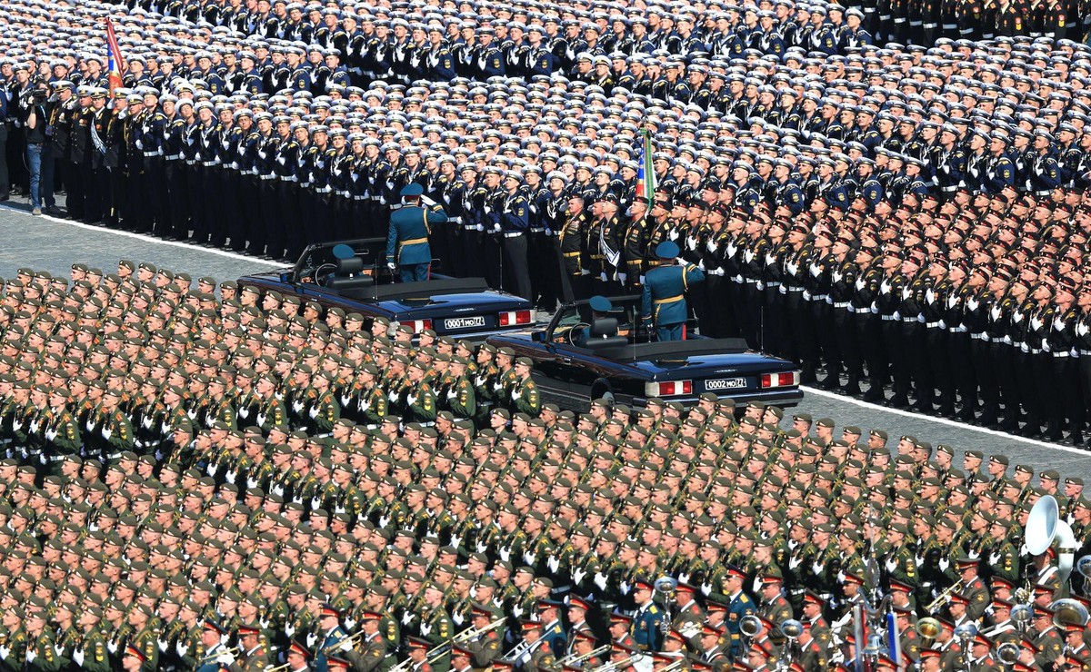 Parade militaire russe le 9 mai 2015