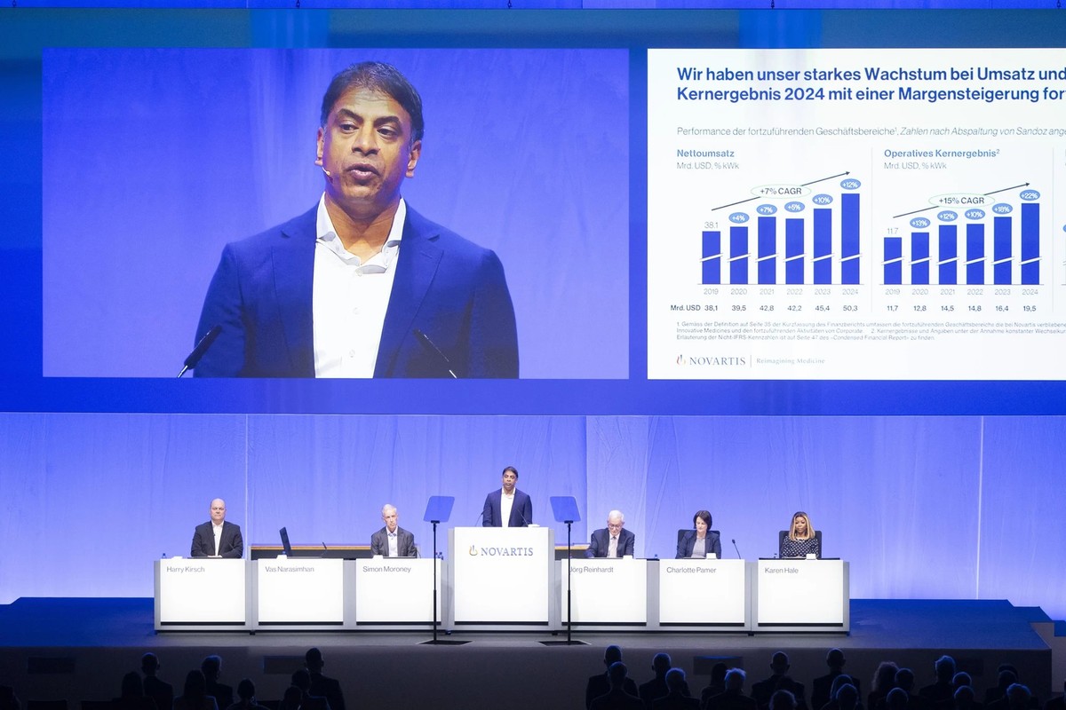 Au printemps, le directeur général de Novartis, Vasant Narasimhan, a promis à ses actionnaires des taux de croissance élevés et durables. Sera-t-il en mesure de tenir ses promesses?