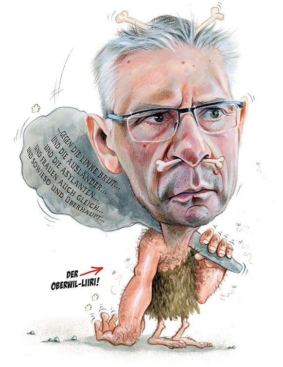 Nationalrat Andreas Glarner ist Präsident der SVP Aargau
Was für die Österreicher ihre Kellerbewohner ist für den Aargau ihr Höhlenliiri.
Wird es diesen Weisssocken denn nie peinlich?
Vielleicht wär ...