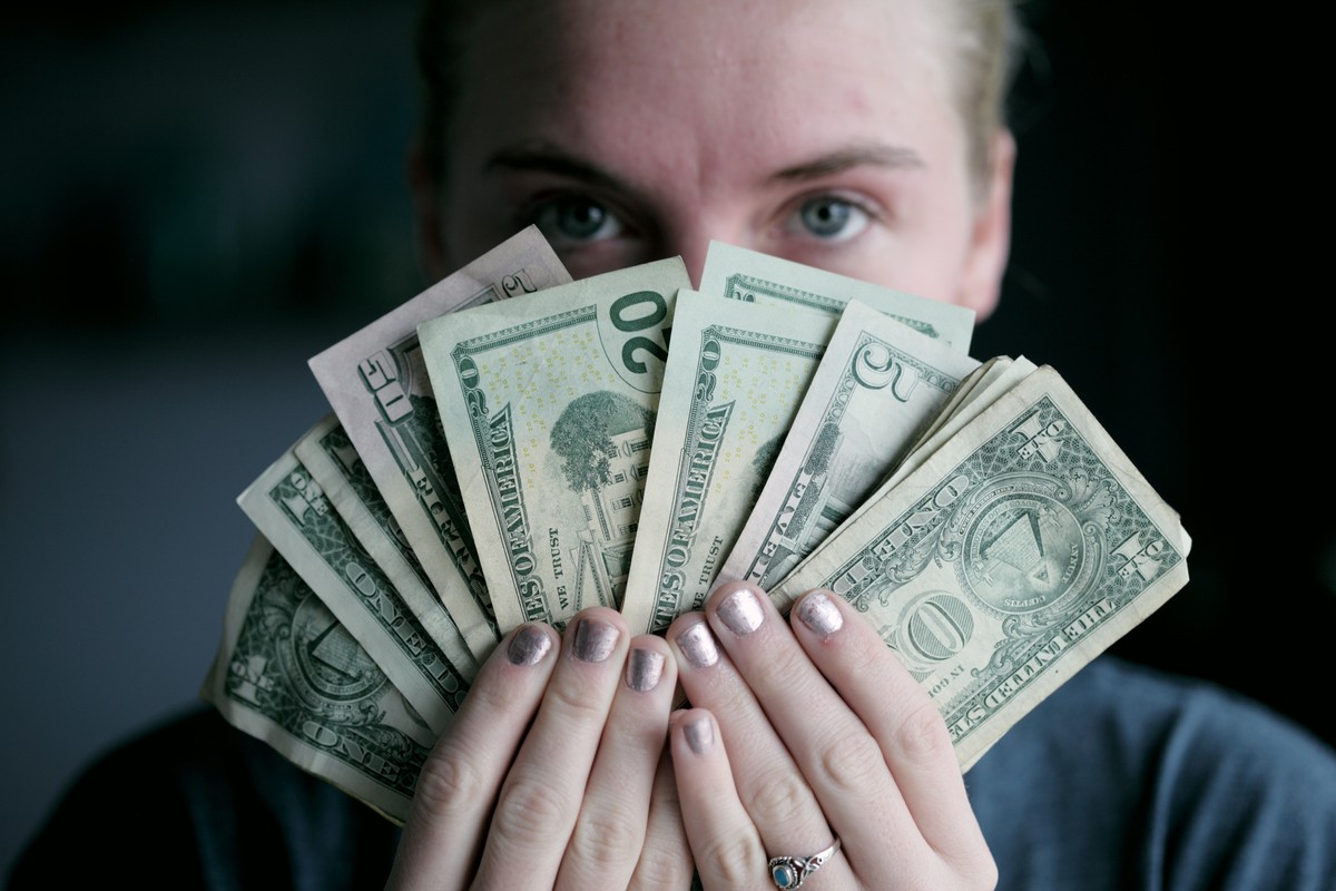 Geld, Banknoten, Dollars (Symbolbild)