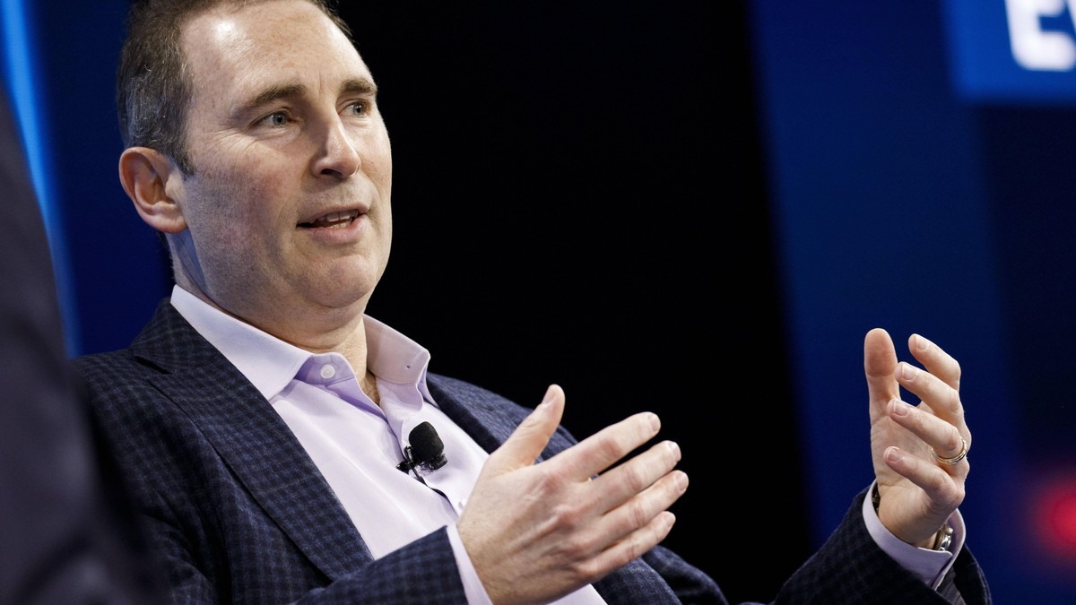 February 2, 2021: Amazon announced Andy Jassy will replace Bezos as CEO during the third quarter of this year. FILE PICTURE SHOT ON: October 25, 2016, Laguna Beach, California, USA: ANDY JASSY, chief  ...