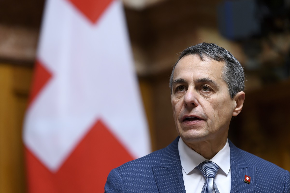 Bundesrat Ignazio Cassis spricht waehrend der Wintersession der Eidgenoessischen Raete, am Dienstag, 3. Dezember 2019 im Nationalrat in Bern. (KEYSTONE/Anthony Anex)