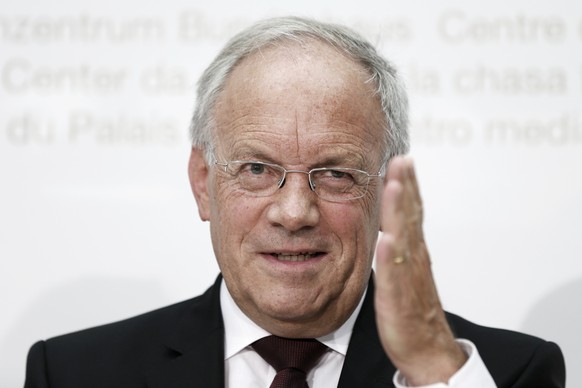 Massnahmen wegen dem starken Franken: Bundesrat Johann Schneider-Ammann.