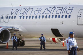 Die Boeing der Virgin Australia.