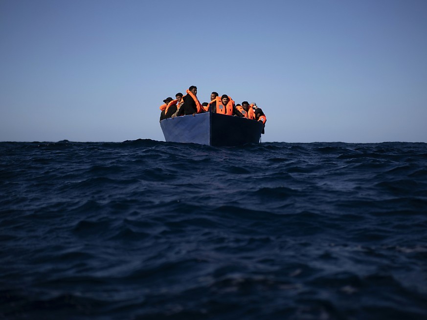 dpatopbilder - Migranten aus Eritrea,