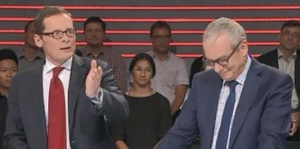 Roger Köppel sprengt die Zürcher Ständerats-«Arena» – zumindest fast