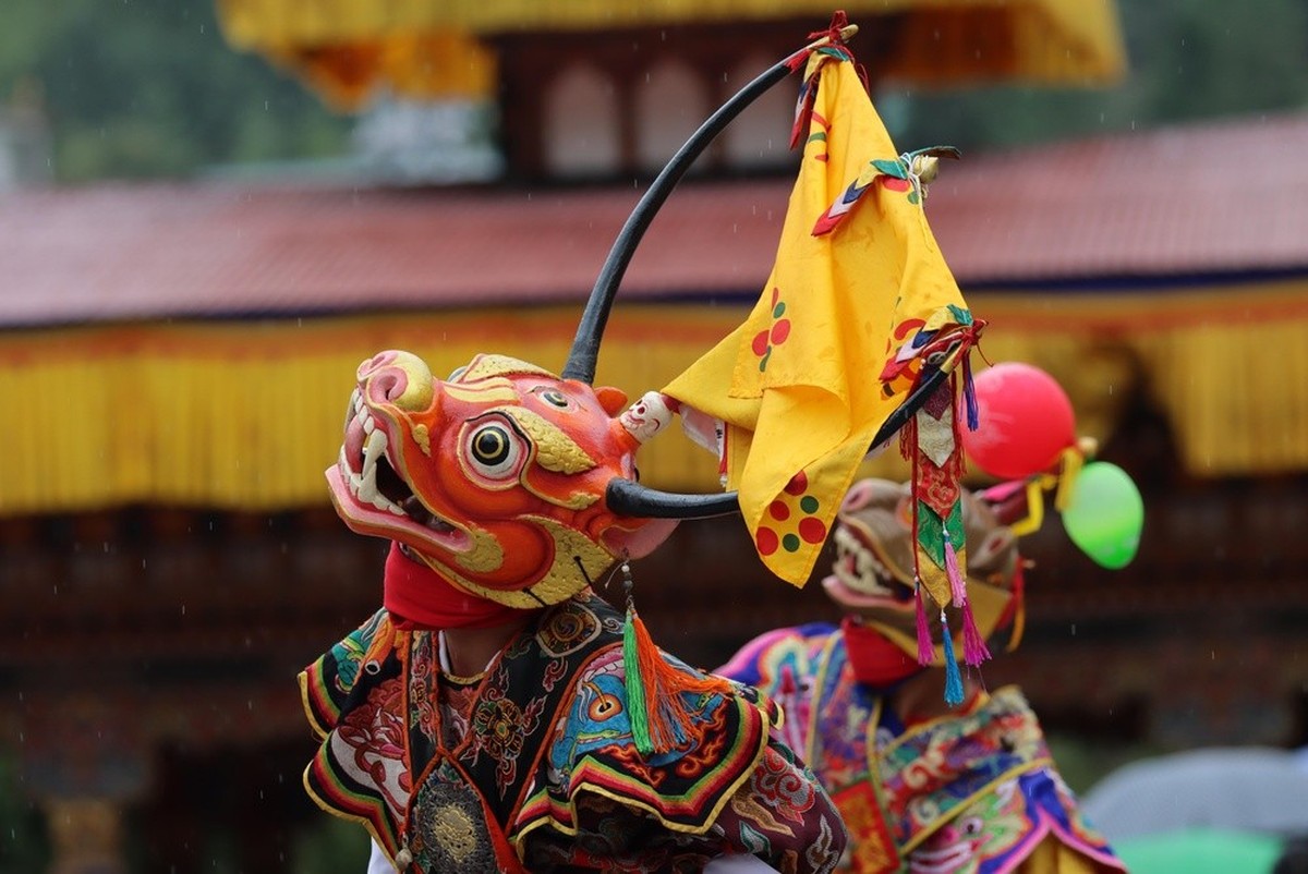 Le Tshechu est un festival religieux bouddhiste majeur célébré chaque année au Bhoutan.