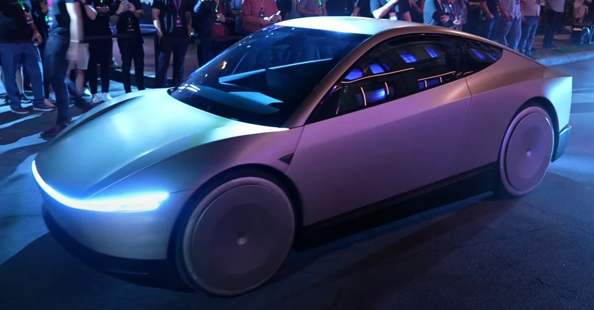 Teslas Cybercab soll autonom fahren.