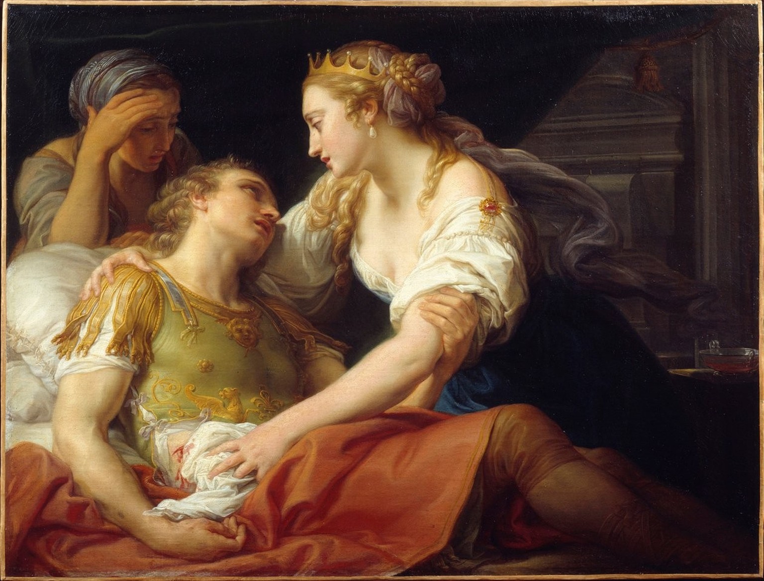 Gemälde von Pompeo Batoni (1708-1787) 1760 Brest, Museum der schönen Künste